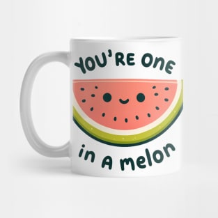 You're One in a Melon - Charming Fruit Gift Mug